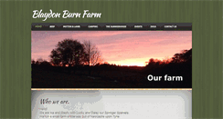 Desktop Screenshot of blaydonburnfarm.com